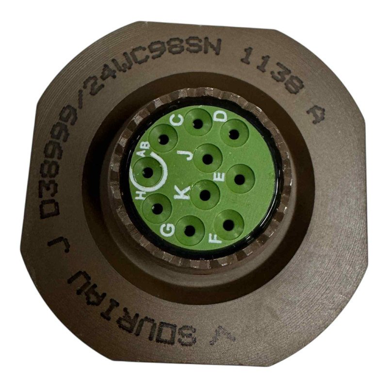 D38999/24WC98SN Souriau Circular Mil Spec Connector