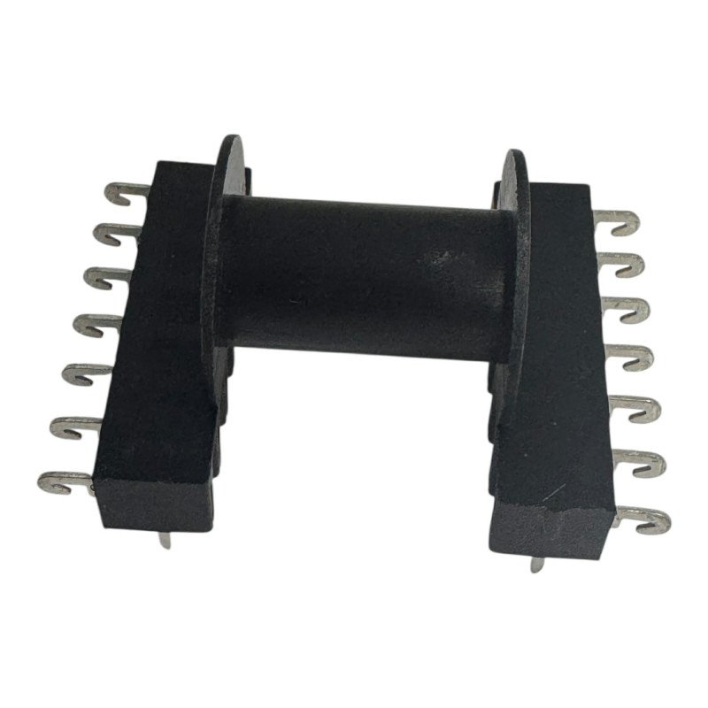 EC35-90218-14P Rectangular Horizontal Single Section Bobbin PCB Mount 14 Position 14 Pin 40x35mm