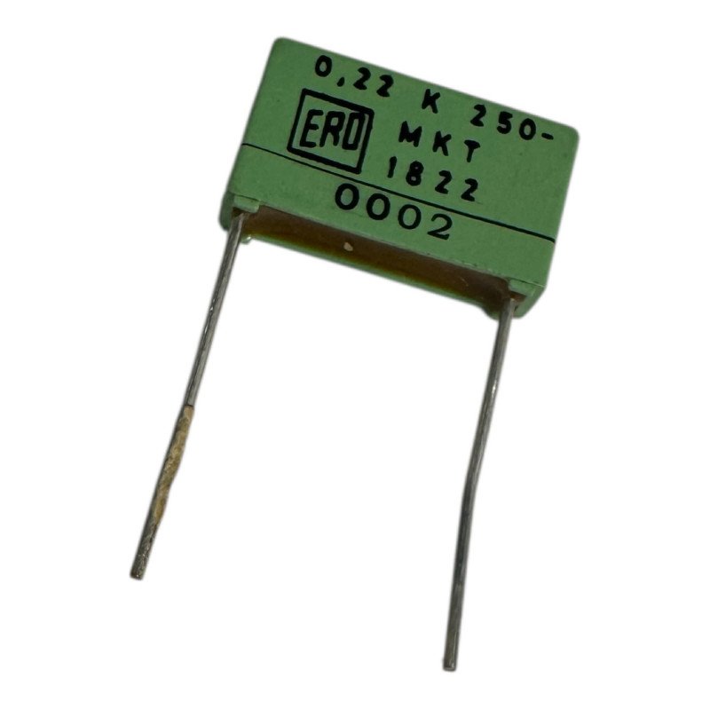 MKT1822 Ero Capacitor Radial Film 0.22uF 220nF 250V 18x10x5mm