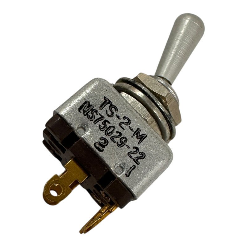 MS75029-22 Mil Spec Toggle Switch DPDT ON-OFF 5930-00-942-4072
