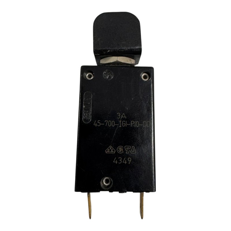 45-700-IG1-P10 ETA Single Pole Circuit Breaker 250Vac/28Vdc 3A