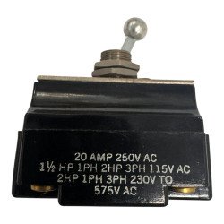 8320KI UND Lab Toggle Switch ON-OFF 20A/250Vac 2HP/230-575V