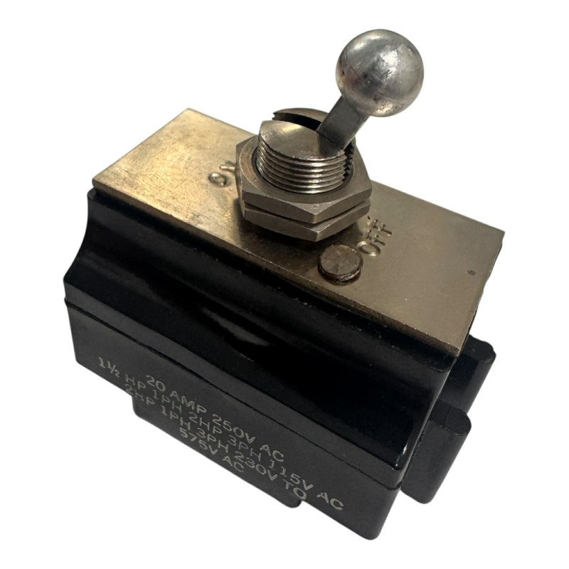 8320KI UND Lab Toggle Switch ON-OFF 20A/250Vac 2HP/230-575V