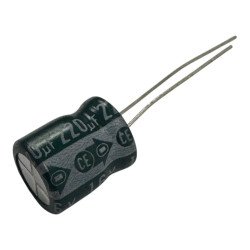 Semco Capacitor Radial Electrolytic 220uF 16V 85C 12x10mm