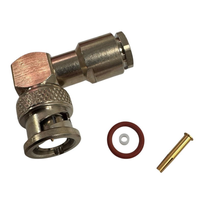 R141.154.000W Radiall RF Connector Right Angle Plug BNC (M) For RG174 Cable