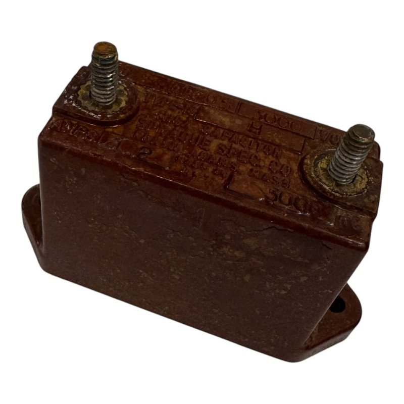 Cornell Dubilier Mica Capacitor Type 639-15H 50pF 3000V 3kV NOS