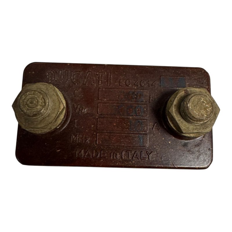 EC4614 Ducati Mica Capacitor 10nF 5000V 5kV 1MHz 10A 1MHz NOS