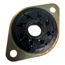 Panel Mount Tube Socket For 8552 8032 Tubes Made In UK