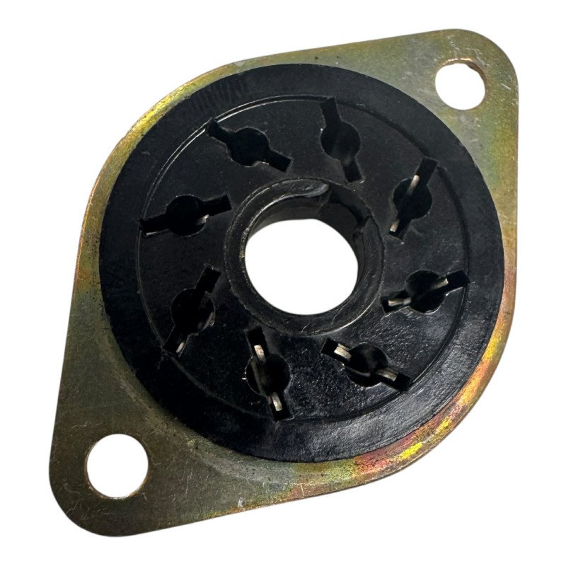 Panel Mount Tube Socket For 8552 8032 Tubes Made In UK
