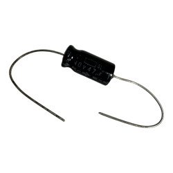 SL Nippon Capacitor Axial Electrolytic Capacitor 47uF 10V 14x6.5mm