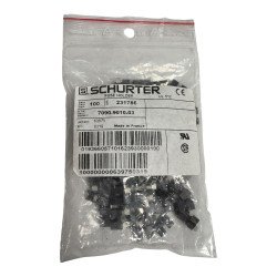 7090.9010.03 Schurter Fuse Holder SMD SMT Mount For 2x7mm Fuse 7A 125Vac [Qtyx100]