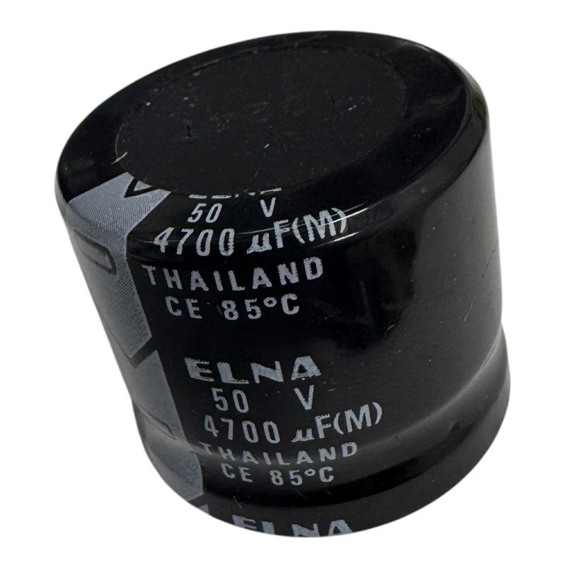 Elna Capacitor Radial Electrolytic 4700uF 50V 85C 30x26mm