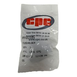 FF01335 CPC Panel Mount Fuse Holder For 5x20mm Fuse 16A