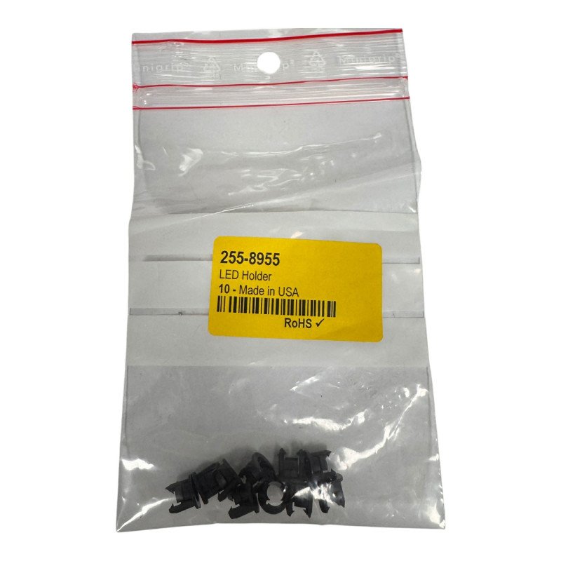 255-8955 Keystone 8mm Diameter Led Holder For Use with 5 mm (T-1 3/4) Less