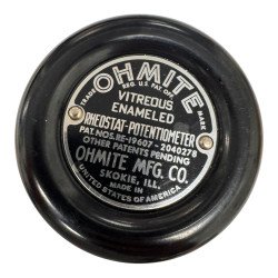 19607-2040278 Ohmite Potentiometer Circular Knob OD:84mm ID:9.5mm