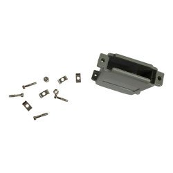 Rectangular Connector Plastic Cover Hood Inner:41x12mm