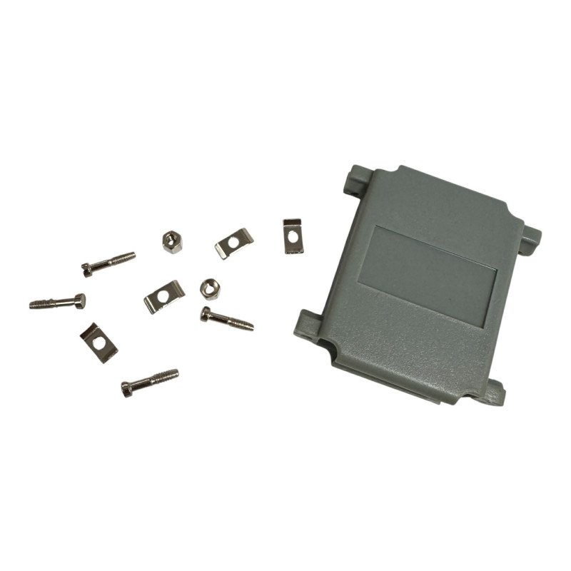 Rectangular Connector Plastic Cover Hood Inner:41x12mm