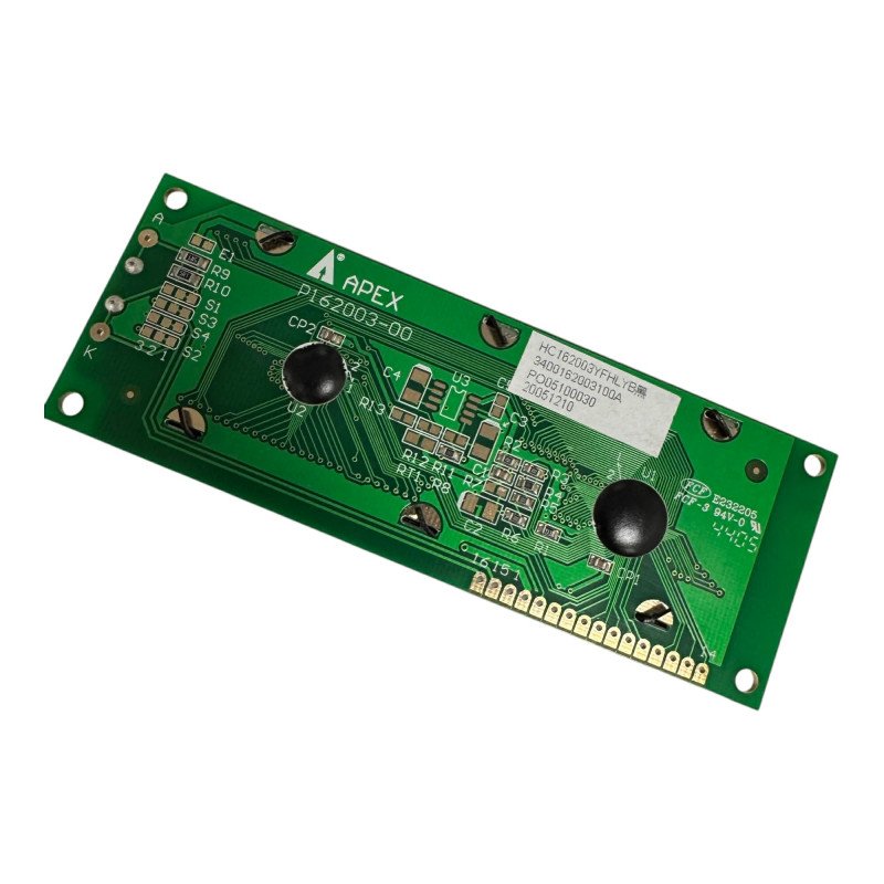 P162003-00 Apex LCD Display Module HC162003YFHLYB