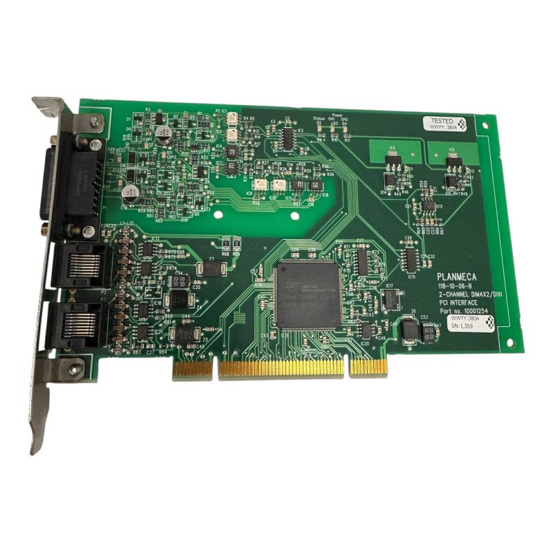 118-10-06-B Planmeca Circuit Board Assembly PCI Interface 2 Channel DIMAX2/DIXI