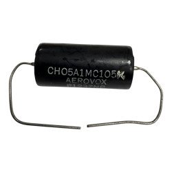 CH05A1MC105K Aerovox Capacitor Axial Paper Film 1uF 200V 31x15mm