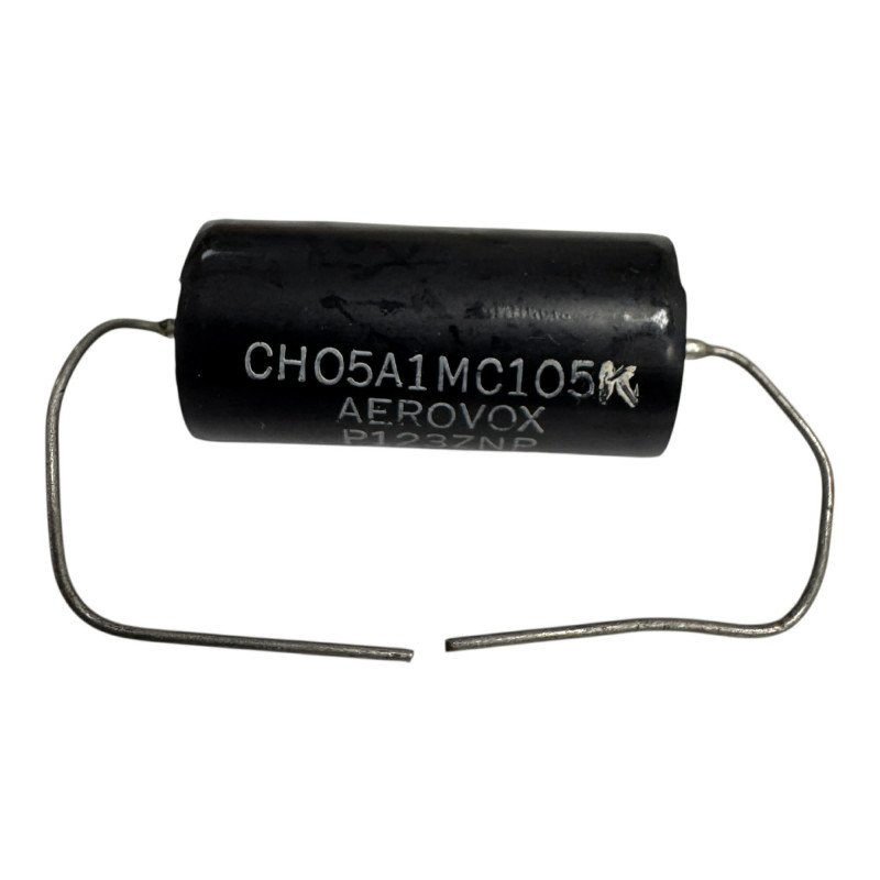 CH05A1MC105K Aerovox Capacitor Axial Paper Film 1uF 200V 31x15mm