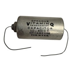 CP11A3KE105K Sprague Capacitor Axial Paper Film 1uF 400V 47x25mm