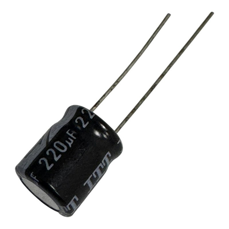 ITT Capacitor Radial Electrolytic 220uF 16V 12.5x10mm