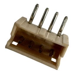 Connector Header Right Angle Single Row 4 Position 4 Pin [Qtyx10]