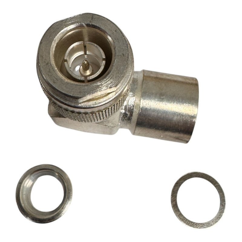 UG-594/U Huber Suhner RF Connector Right Angle Plug For 11mm Cable