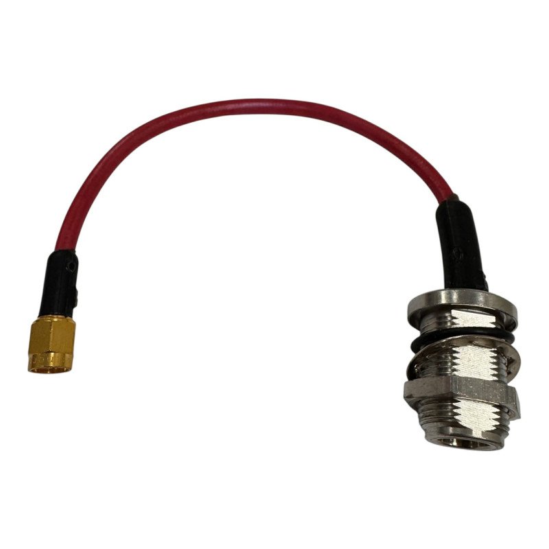 Huber Suhner RF Cable Semi Rigid N Type (F) To SMA (M) 200mm