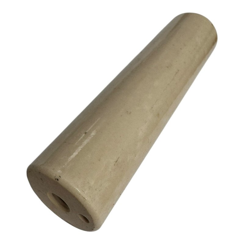 Cylindrical Porcelain Insulator L:102mm OD:25.5mm ID:5mm