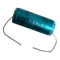 E7000 Capacitor Axial Electrolytic 100uF 70V 38x16mm