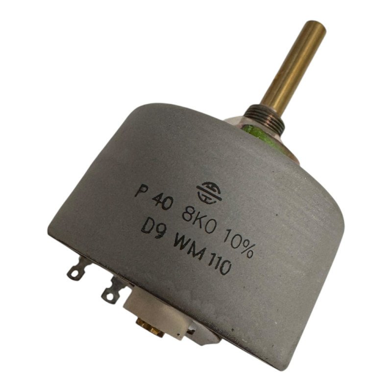 WM110 Draloric Wirewound Variable Resistor Potentiometer 8kOHM 8K 10% 50W