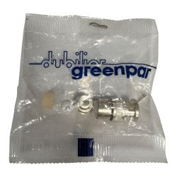 B35A70E012X Greenpar RF Connector Straight Plug BNC (M) For 6.5mm Cable