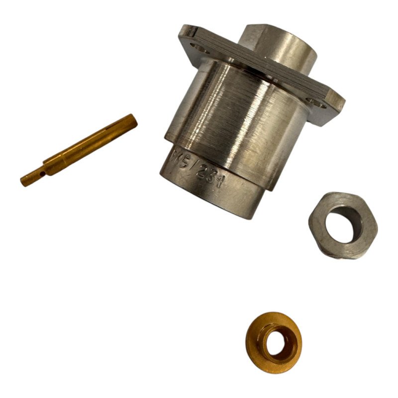 BK5/231 Becler RF Connector 4 Hole Flange Panel Mount Jack
