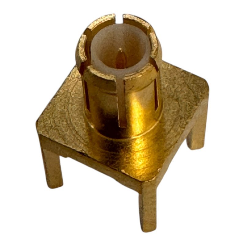 J01270A0291 Telegartner RF Connector Straight Type PCB Mount MCX (M)