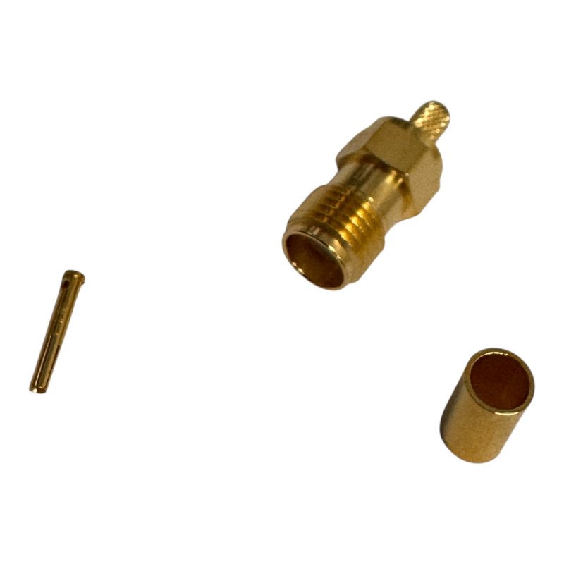 J01151A0351 Telegartner RF Connector Straight Type Crimp Plug SMA (F) For RD316 Cable