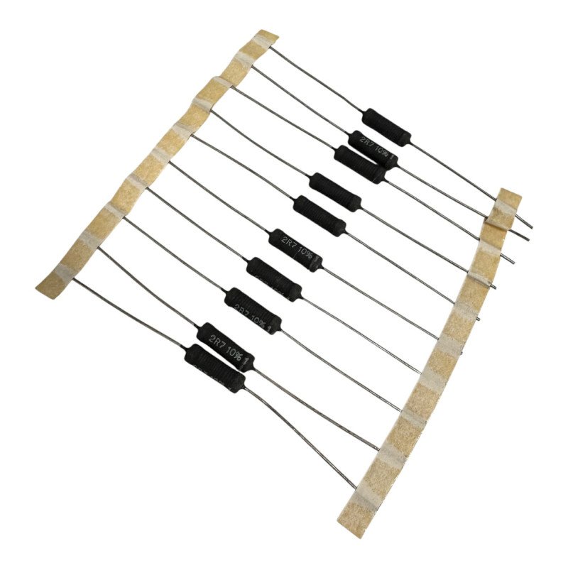 5905-12-166-6139 Draloric Resistor Metal Film 2.7Ohm 2R7 1W 10% [Qtyx10]