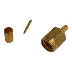 J01150A0021 Telegartner RF Connector Straight Crimp Plug SMA (M) For RD-316