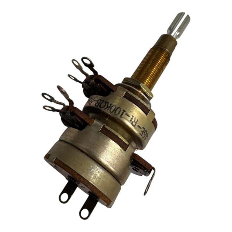 24S811 Alps Double Potentiometer With Switch 100Kohm 100K 50Kohm 50K 125V 3A