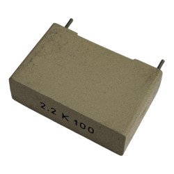 copy of Z63C4 Arco Capacitor Radial Film 124pF 63V 1% 15x7.5x6.25mm