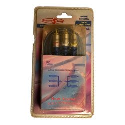 2-2632G Cosmos Link Audio Video Cable 3 RCA (M) - 3 RCA (M) Gold Plated 3m