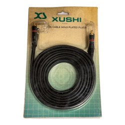 Xushi Audio Cable 2 RCA (M) - 2 RCA (M) Gold Plated 3m