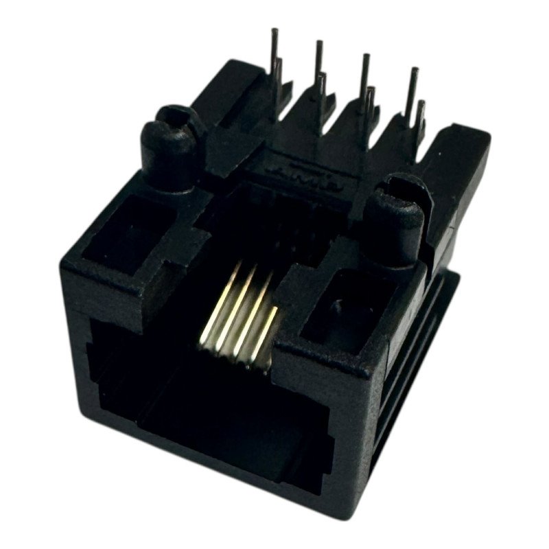 0-215877 TE Connectivity Female RJ45 Connector Right Angle Through Hole  293-0414 [Qtyx5]