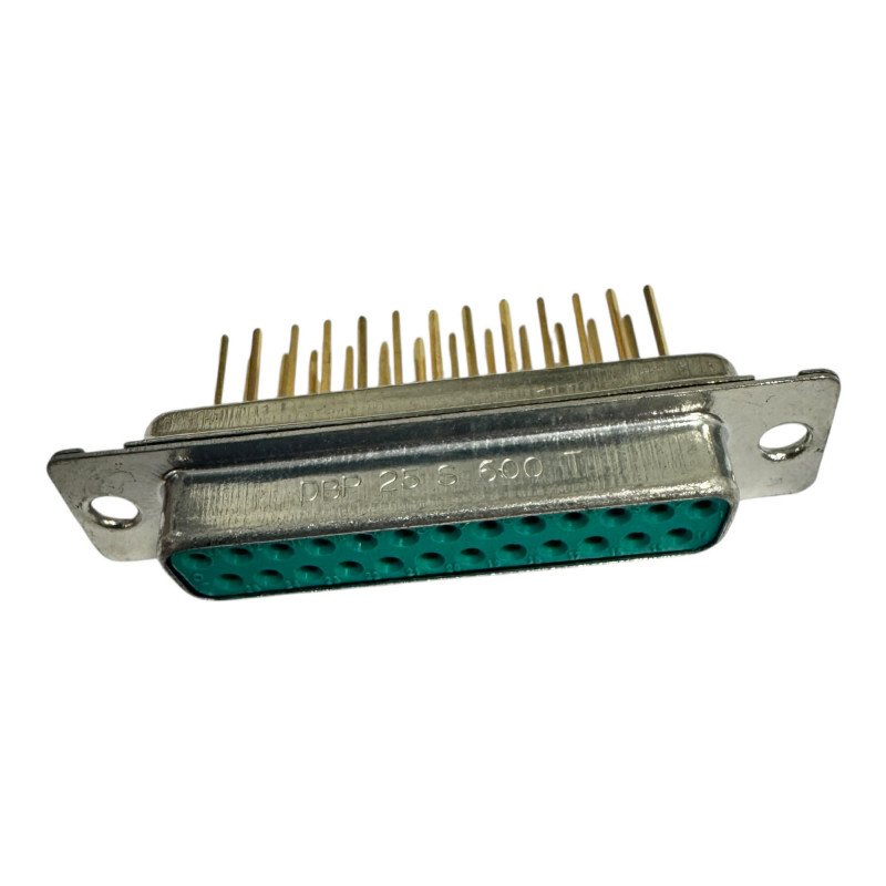 DBP25S600T Souriau D Sub Connector Panel Mount 25 Position Female DB25 (F) Gold Contacts
