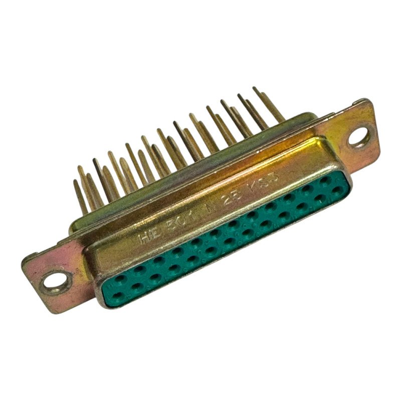 HE501N25KS3 Souriau D Sub Connector Panel Mount 25 Position Female DB25 (F) Gold Contacts