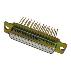EDB25SEW31 D Sub Connector Panel Mount 25 Position Female DB25 (F)
