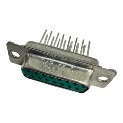 DAP15S600T Souriau D Sub Connector Panel Mount 15 Position Female DB15 (F)