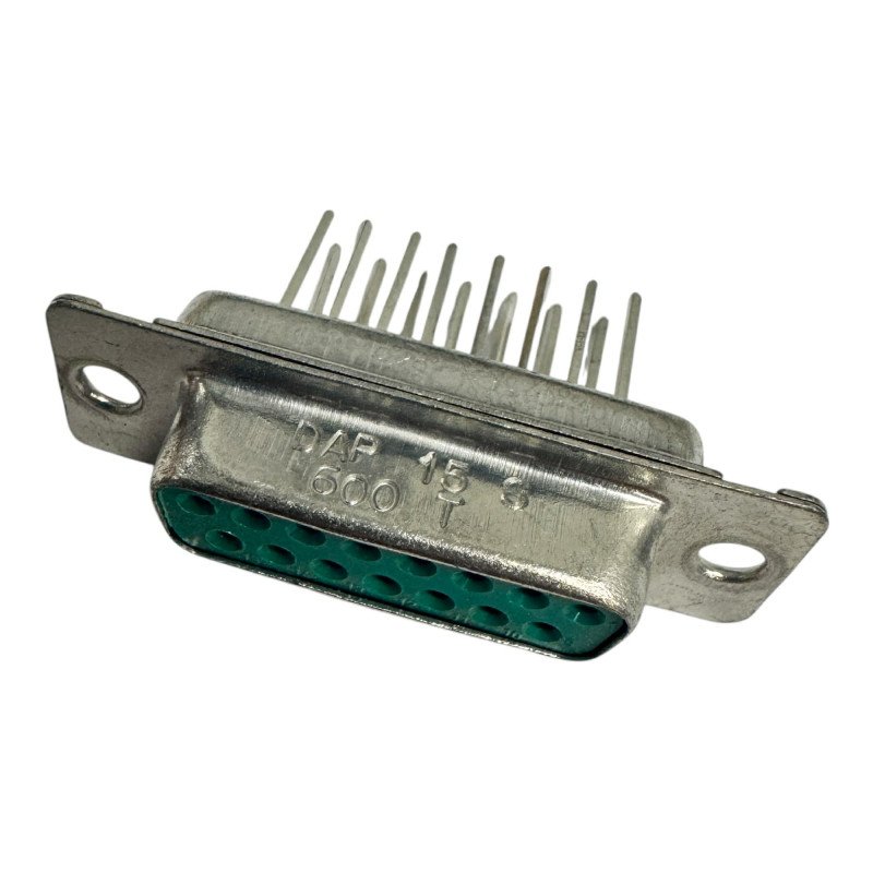 DAP15S600T Souriau D Sub Connector Panel Mount 15 Position Female DB15 (F)