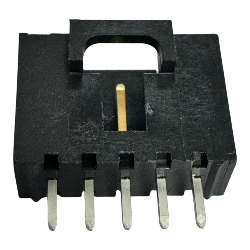 Connector Housing Male Straight Type 5 position 5 Pin Single Row